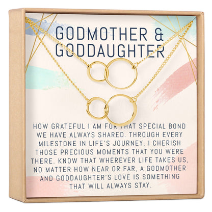 Godmother-Goddaughter Necklace, Multiple Styles Jewelry