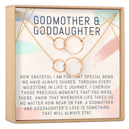 Godmother-Goddaughter Necklace, Multiple Styles Jewelry