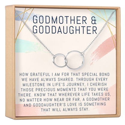 Godmother-Goddaughter Necklace, Multiple Styles Jewelry