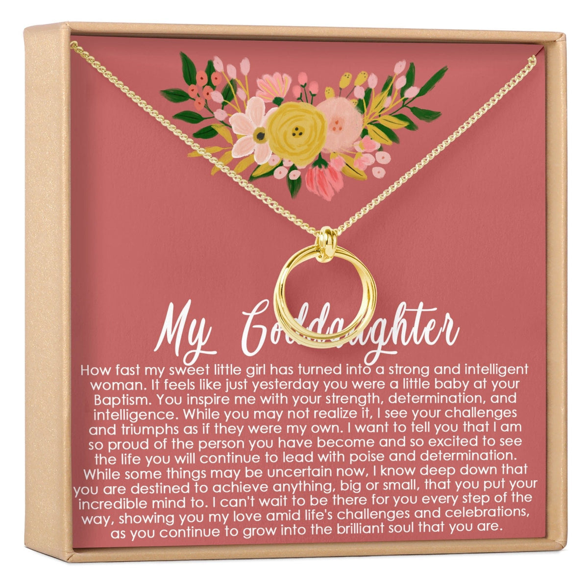 Godmother & Goddaughter Necklace, Multiple Styles Necklace