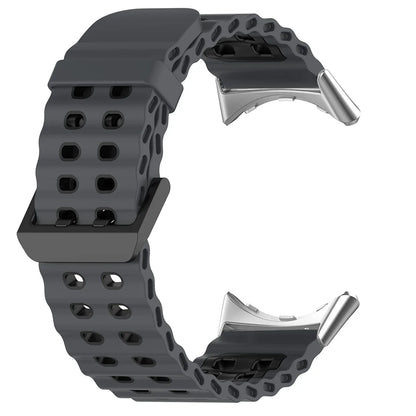 Google Pixel Watch 5, 4 & 3 45mm Double-Row Vented Silicone Band