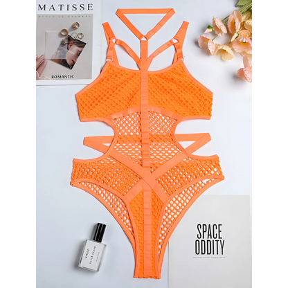 Gothic Fishnet Bodysuits