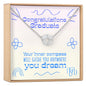 Graduation Compass Necklace