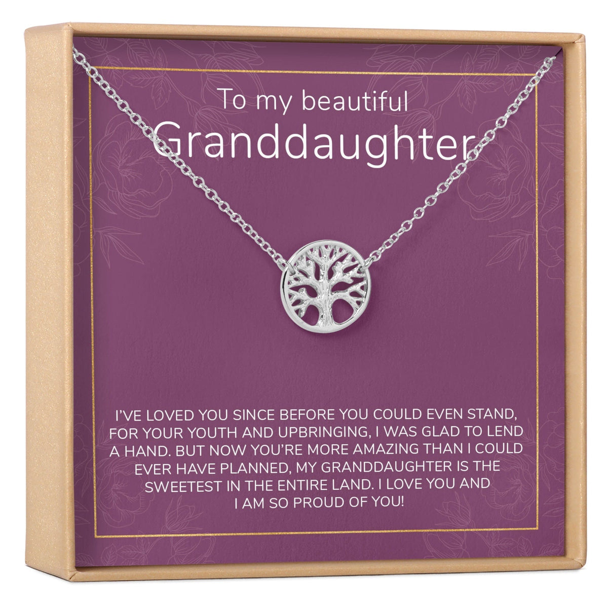 Granddaughter Necklace, Multiple Styles