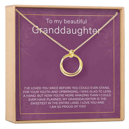 Granddaughter Necklace, Multiple Styles