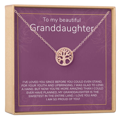 Granddaughter Necklace, Multiple Styles