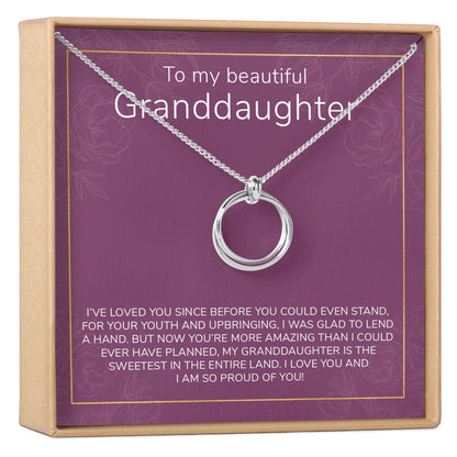 Granddaughter Necklace, Multiple Styles