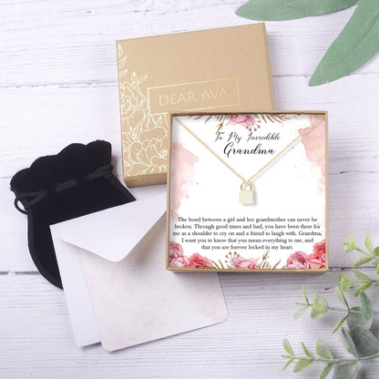 Grandma Lock Necklace