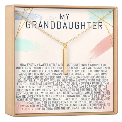 Grandmother & Granddaughter Necklace, Multiple Styles Necklace