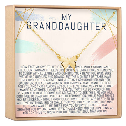 Grandmother & Granddaughter Necklace, Multiple Styles Necklace