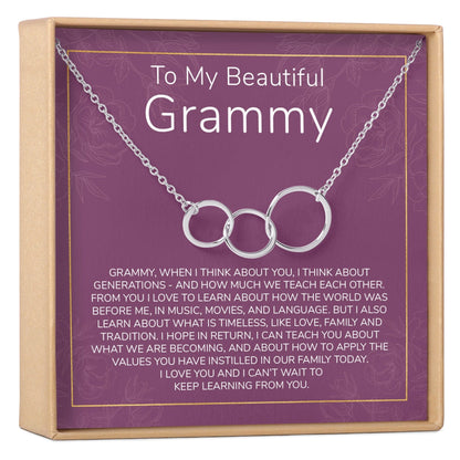 Grandmother Necklace, Multiple Styles