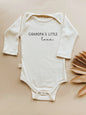 Grandpa's Little Love Organic Bodysuit Long Sleeve