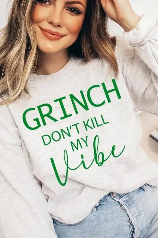 Grinch Graphic Sweatshirt | Color Bear Unisex