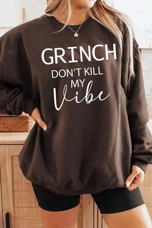 Grinch Graphic Sweatshirt | Color Bear Unisex