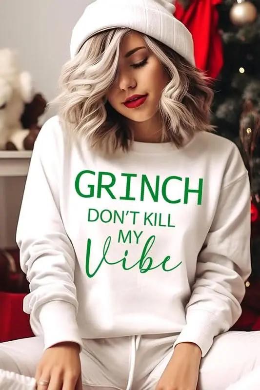 Grinch Graphic Sweatshirt | Color Bear Unisex