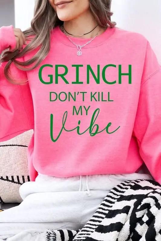 Grinch Graphic Sweatshirt | Color Bear Unisex