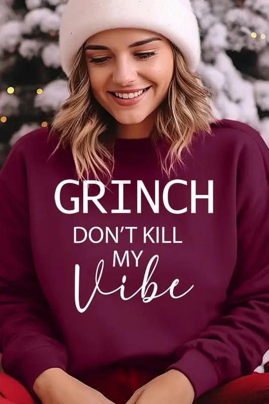 Grinch Graphic Sweatshirt | Color Bear Unisex
