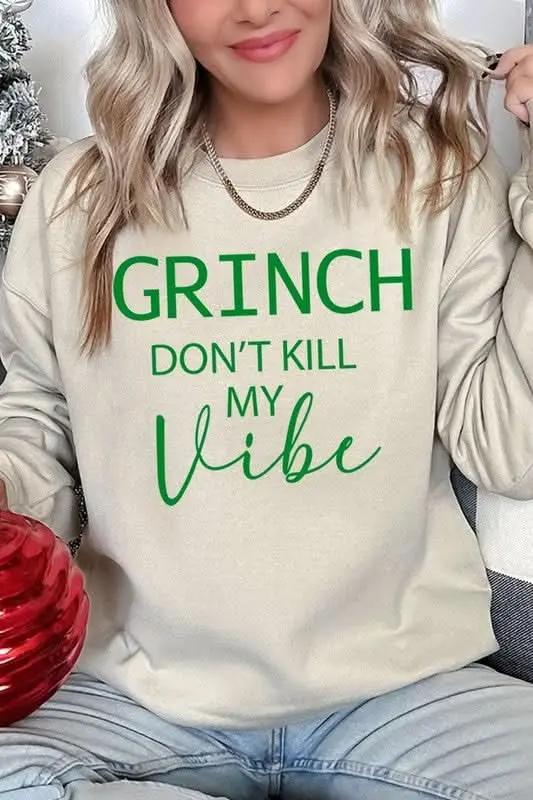 Grinch Graphic Sweatshirt | Color Bear Unisex
