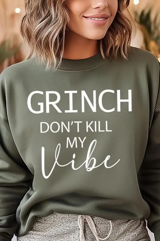 Grinch Graphic Sweatshirt | Color Bear Unisex