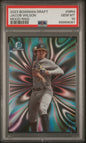 Graded 2023 Topps Bowman Draft Jacob Wilson #MR4 Mood Ring Rookie RC Baseball Card PSA 10 Gem Mint