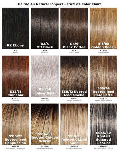 Hairdo 16" Au Naturel Waves Topper | Synthetic Hair Topper