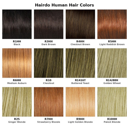 Hairdo 16" Human Hair Wrap-Around Pony | Ponytail Hairpiece