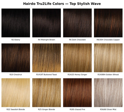 Hairdo Top Stylish Wave Hair Topper