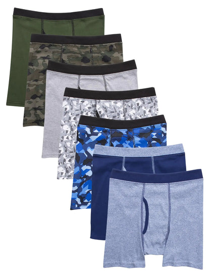 Hanes boys And Toddler Underwear, Comfort Flex and Comfortsoft Boxer Briefs, Multiple Packs Available pack of 10 2T-X-Large Days of Week Assorted - 7 Pack - # BOAA11410005