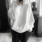 Harajuku Style Solid Hooded Fleece Pullover for Boys, Man and Women - # BOAA13510026