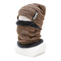 Hat Boys Men's Winter Fleece Lined Padded Warm Keeping Woolen Knitted Hat - # BOAA232110001