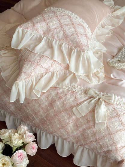 Haute Pearl TENCEL™ Bedding Set / White Romance
