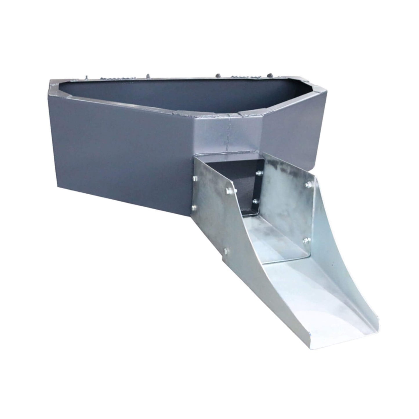 Heavy-Duty 1/2 Yard Cement And Concrete Bucket Skid Steer Attachment (SAK49063)
