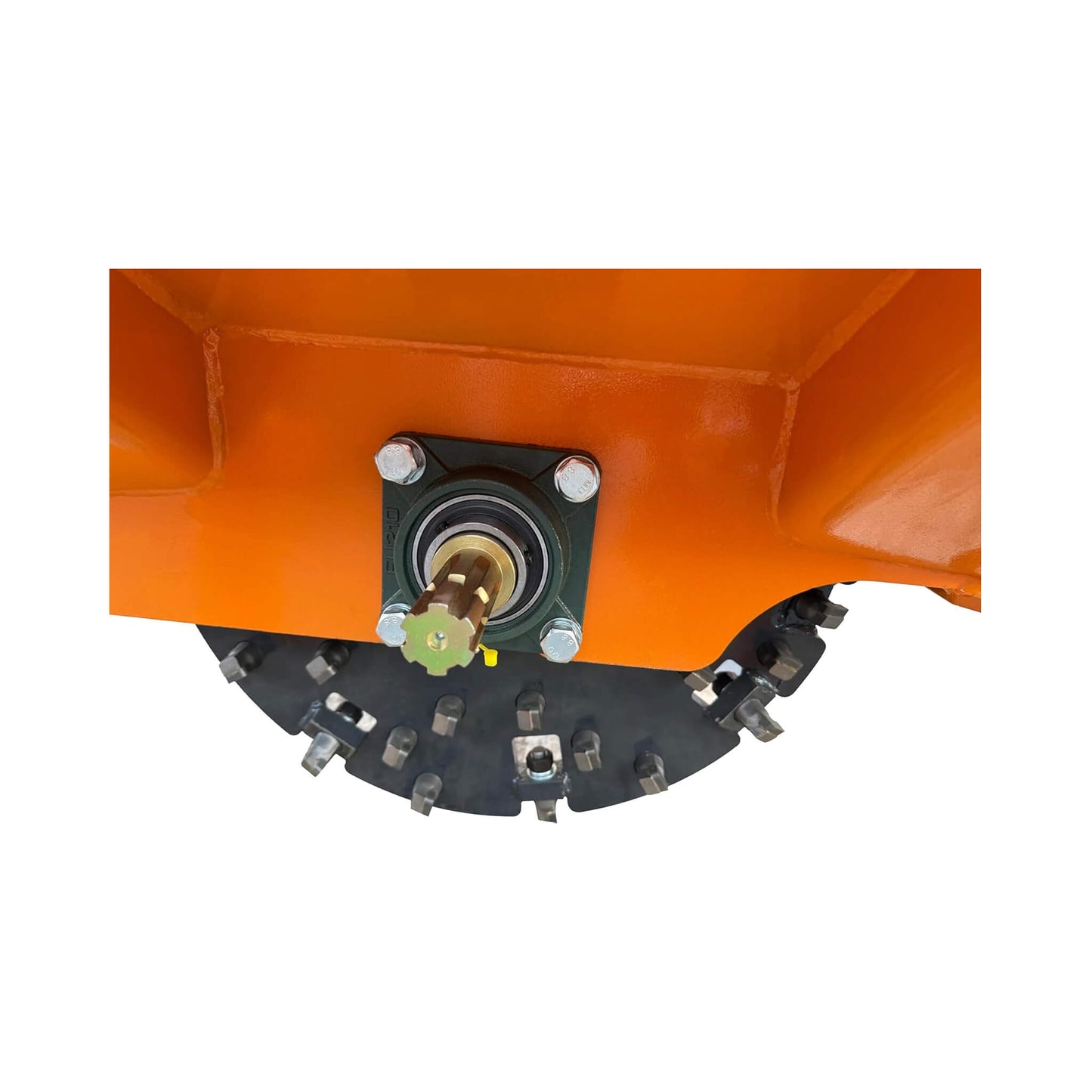 Heavy-Duty 24-Inch 3-Point PTO Powered Stump Grinder For 15-45HP Tractors [PTO Shaft Included] (SAK81536)