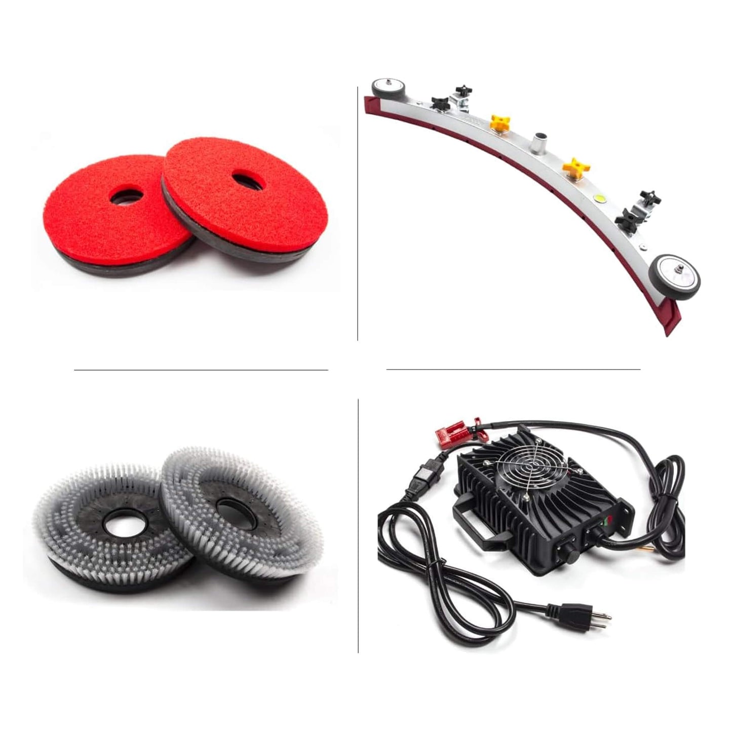 Heavy-Duty 34-Inch Industrial Ride-On Floor Scrubber Machine (SAK63290)