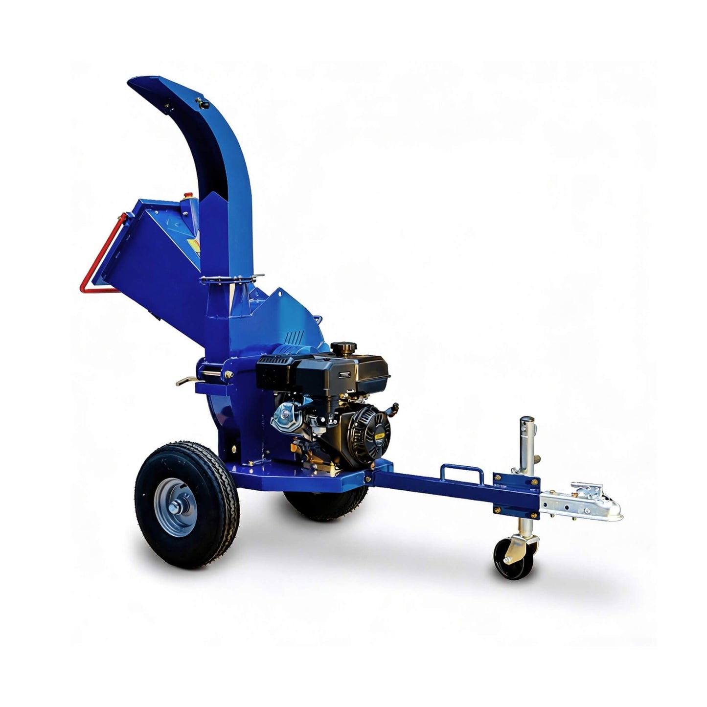 Heavy-Duty 5-Inch 15HP 420CC Gas Towable Disc Wood Chipper Shredder With Recoil Start (SAK51947)