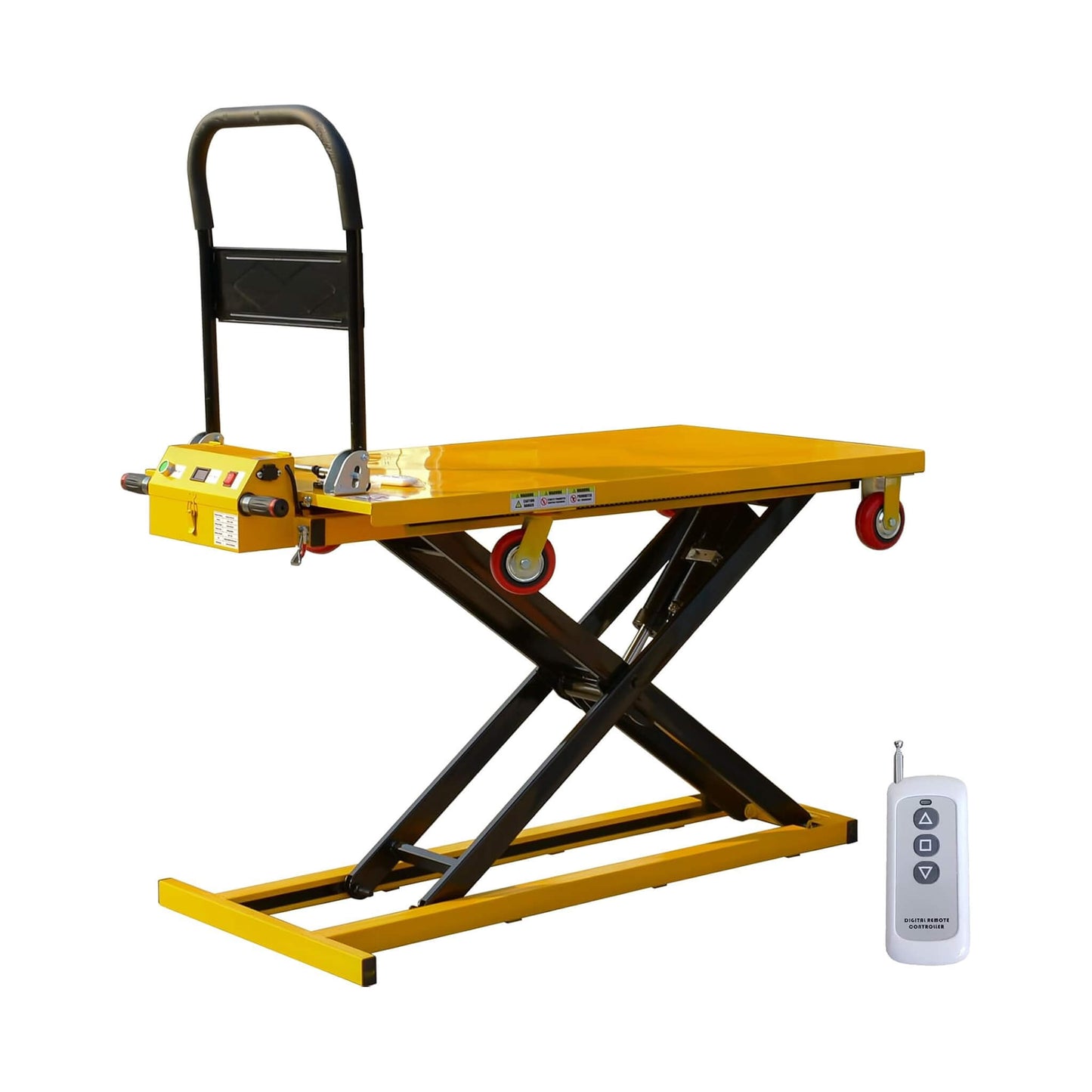 Heavy-Duty 660LBS Portable Electric Lift Table Handcart (SAK84613)