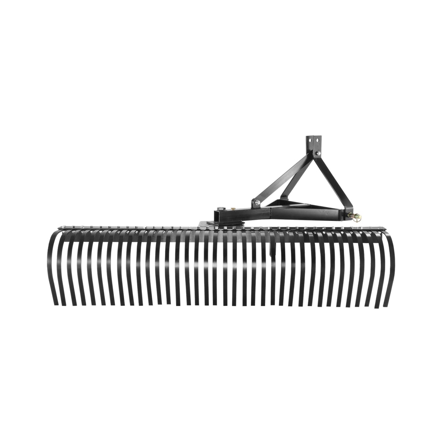 Heavy-Duty 72-Inch 3-Point Tow Behind Tractor Dethatcher Attachment With Steel Tines (SAK79426)