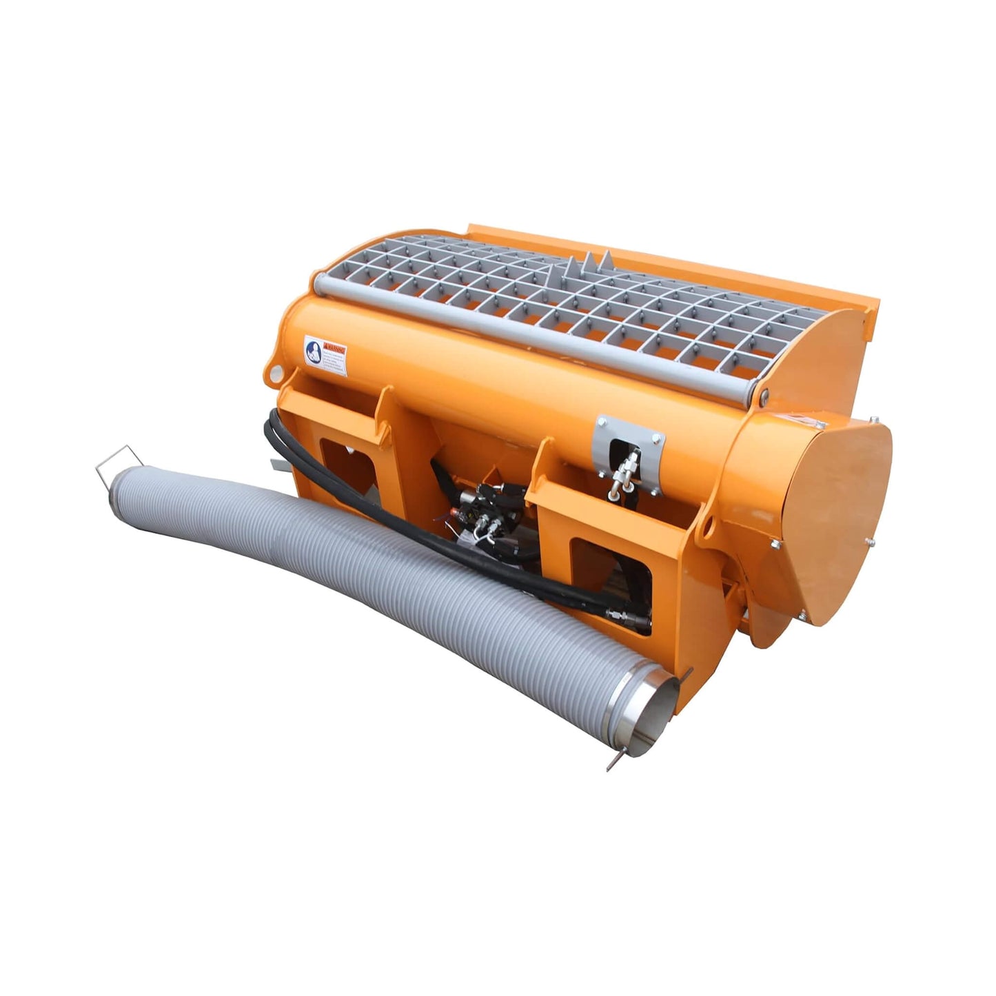 Heavy-Duty 80-Gal Double Discharge Concrete Mixer Skid Steer Attachment (SAK54982)