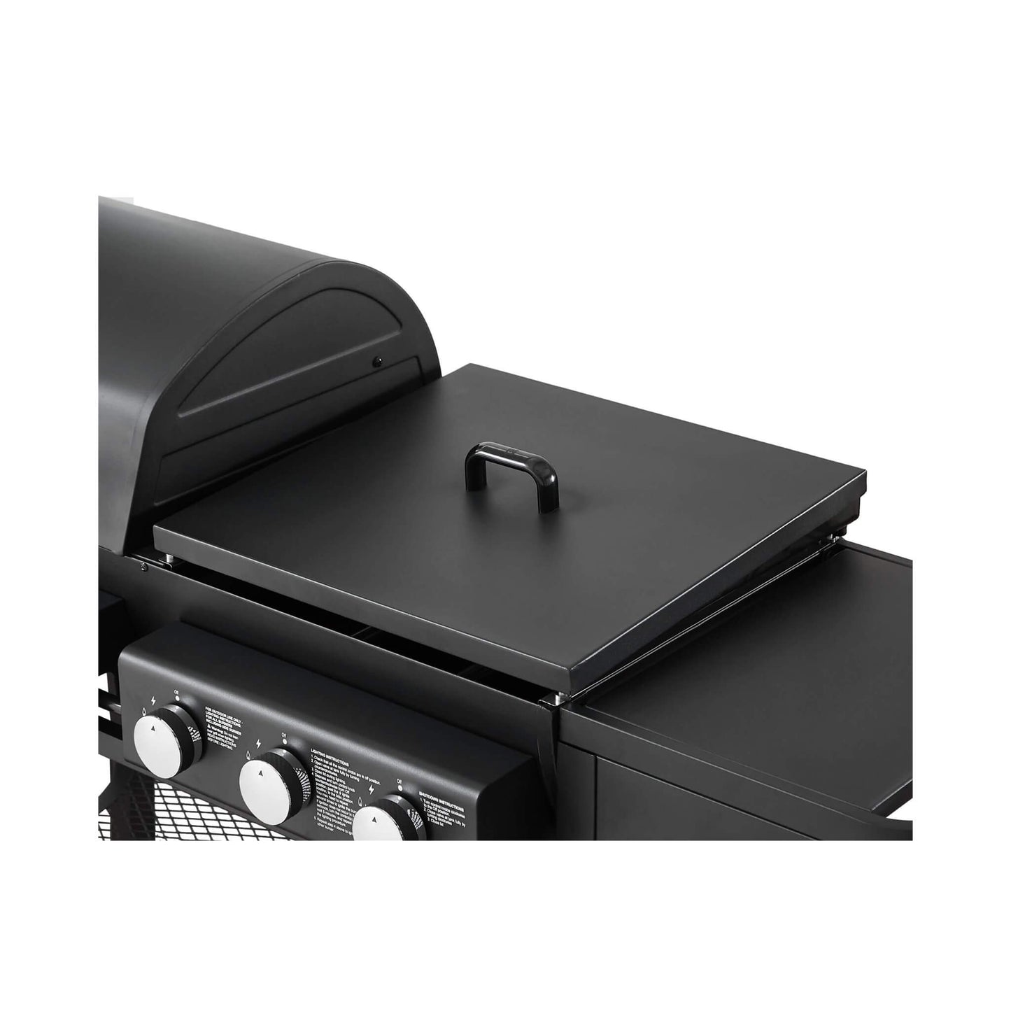 Castelle Flame Heavy-Duty All-In-One Outdoor 5-Burner 56K BTU Liquid Propane Grill (SAK57124)