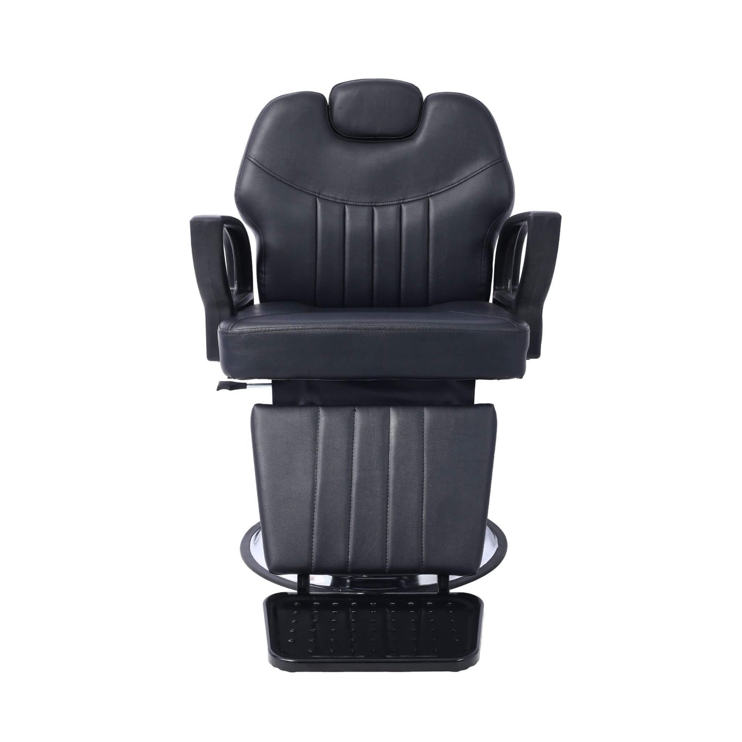 Heavy-Duty Extra-Wide PU Leather Hydraulic Reclining Barber Chair (SAK74613)
