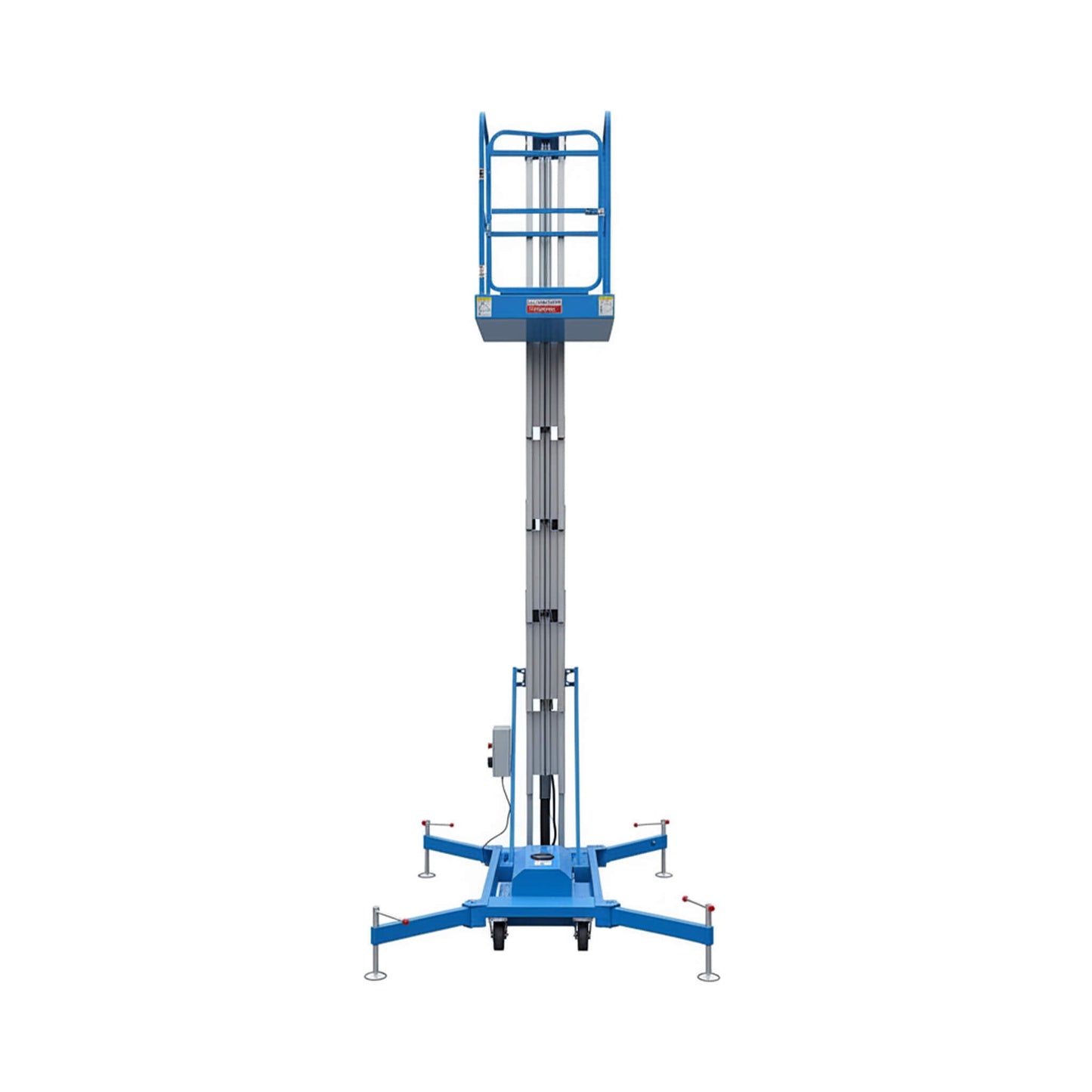 Heavy-Duty Electric Hydraulic Aluminum Mobile Man Lift (SAK20587)