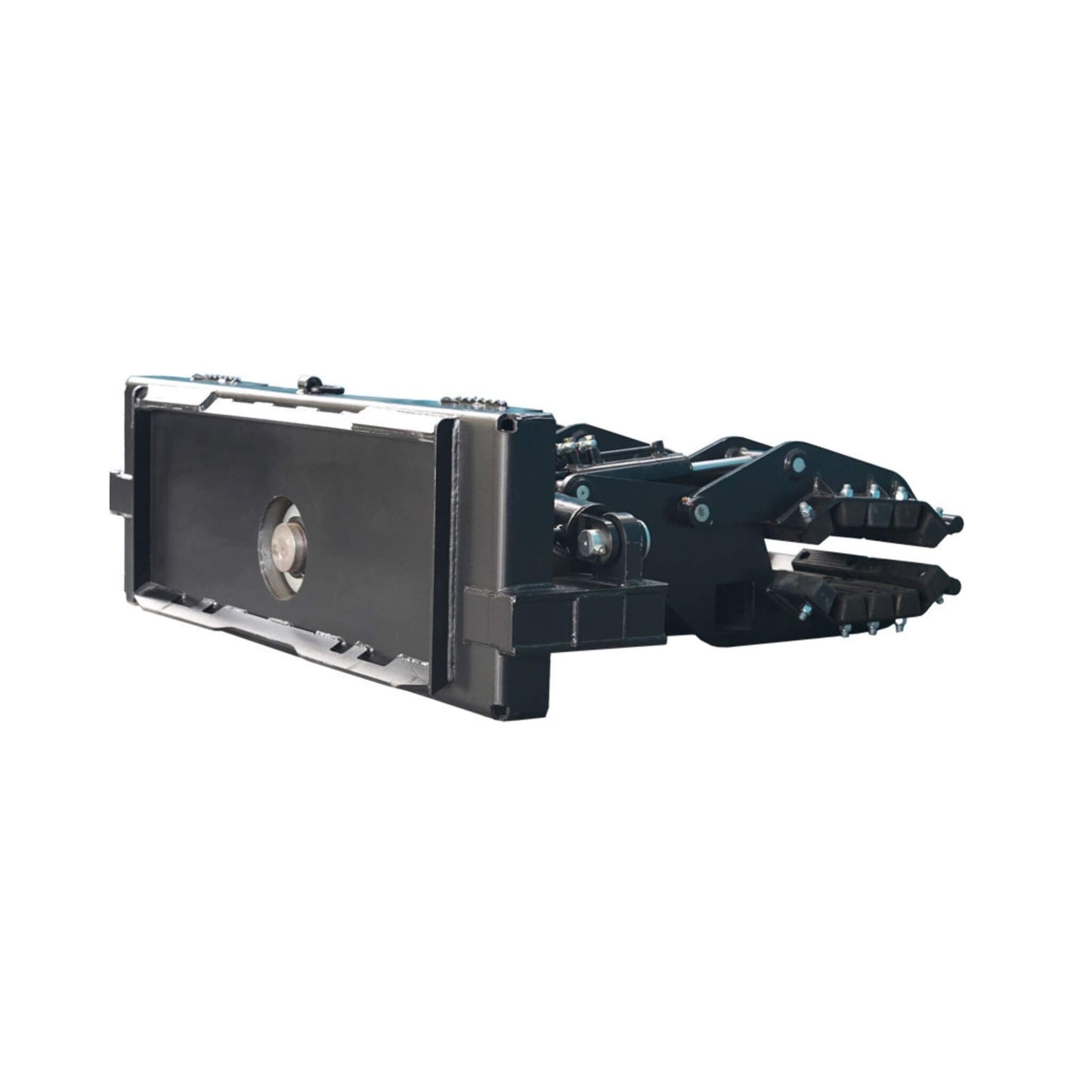 Heavy-Duty Hydraulic Grapple Rock And Pole Claw Skid Steer Attachment (SAK68042)