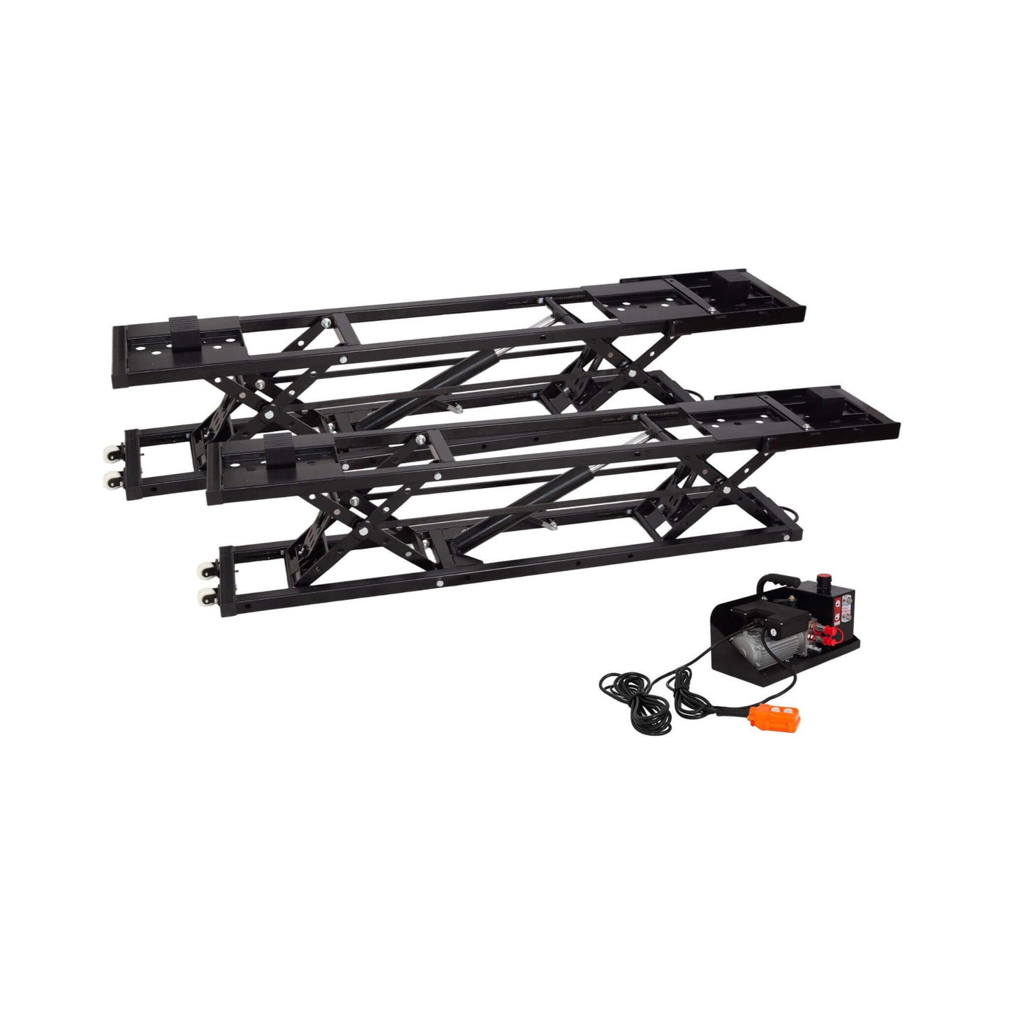 Heavy-Duty Portable 7000 LBS Car Lift Jack With Locking Levels (SAK10574)