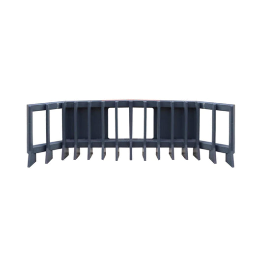 Heavy-Duty Push Stick Rake Skid Steer Attachment With Quick Attach (SAK60185)