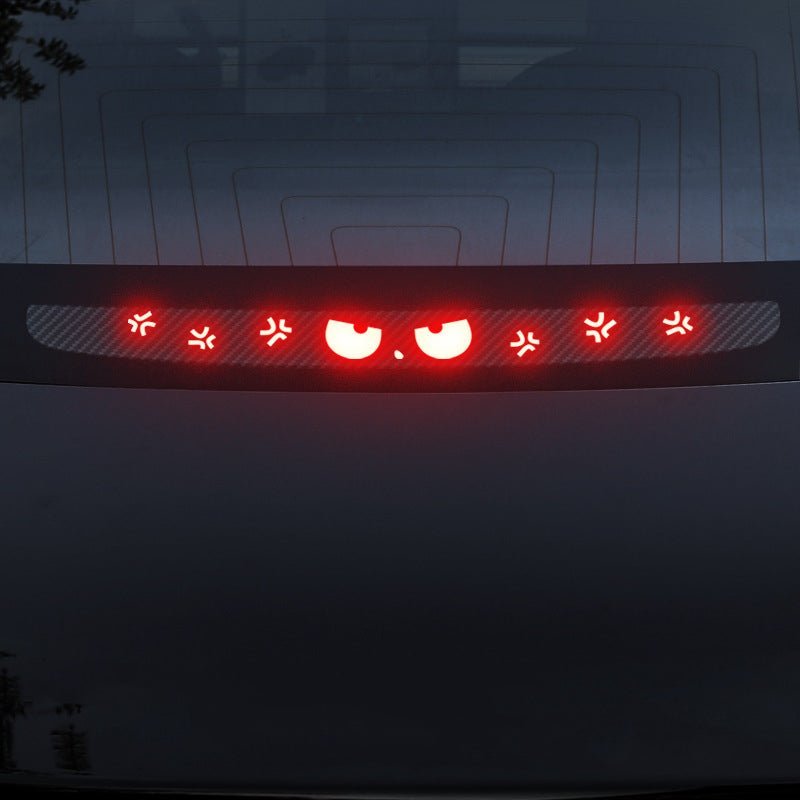 High-Mount Brake Light Projection Film | 5 Designs | Model 3/Y 2017-Present
