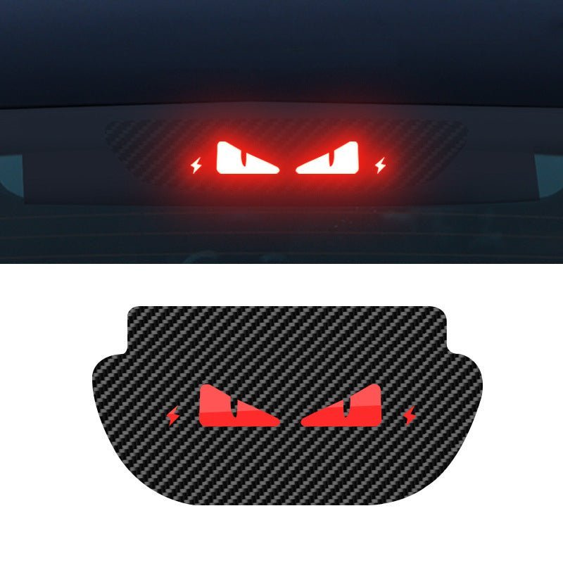 High-Mount Brake Light Projection Film | 5 Designs | Model 3/Y 2017-Present