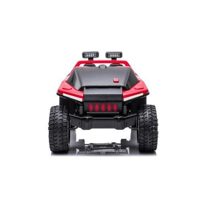 High-Powered Leather Seat Kids Ride-On Car with Four-Wheel Shock Absorbers - 24V7A 200W*2