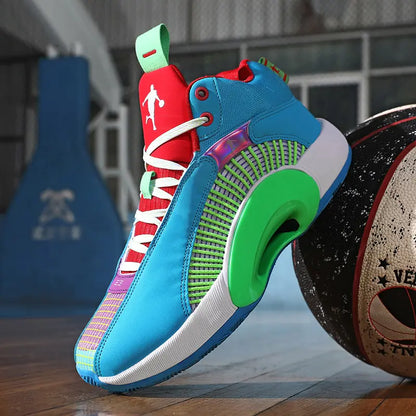 High Quality Boys Men Basketball Shoes Cushioned - # BOAA73110007