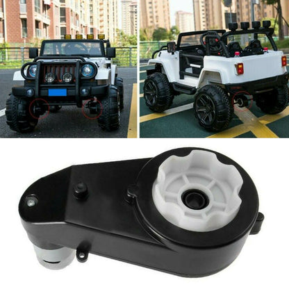 High-Speed 12V Motor and Gearbox for Ride-On Toys - Compatible with Power Wheels and Jeep Models - 30000RPM