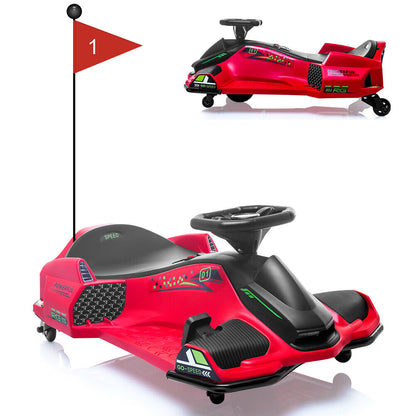 High-Speed Electric Drift Car for Kids - 24V Ride-On Drifting Cart